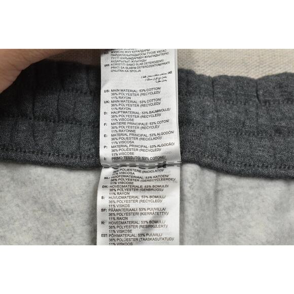 Adidas Men's Gray Gray 3-Stripe Sweatpants Plus Size 3XLT Pockets - Picture 8 of 8